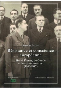 Résistance et conscience européenne.