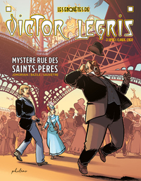 BANDES DESSINEES - LES ENQUETES DE VICTOR LEGRIS - MYSTERE RUE DES SAINTS-PERES - VOL01