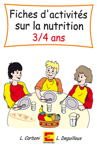 Fiches d'activités sur la nutrition 3-4 ans