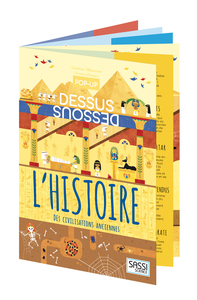 Pop-up dessus-dessous - L'histoire des civilisations anciennes