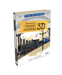 CONSTRUIS L'ORIENT EXPRESS EN 3D - 8 ANS LIVRE + MAQUETTE 3D