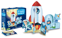 EMBOITE ET CONSTRUIS - LA FUSEE LUNAIRE - 3 ANS