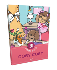 Cosy cosy - 20 cartes à colorier
