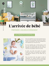 L'ARRIVEE DE BEBE - PREPARER L'HEUREUX EVENEMENT