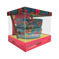 COFFRET POKE BOWL - AVEC PLUS DE 30 RECETTES DE CUISINE HAWAIENNE ! - 2 BOLS EN CERAMIQUE, 2 PAIRES