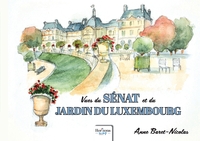 Vues du Sénat et du jardin du Luxembourg