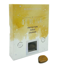 MA PIERRE DE BIEN-ETRE - L'OEIL-DE-TIGRE (COFFRET) - PROTECTION - FORCE - COURAGE