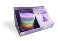 COFFRET BOUGIE - ILLUMINER MES 7 CHAKRAS - GRACE A LA MAGIE DES BOUGIES