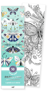 Marque-pages - Papillons scintillants