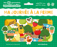 Ma journée à la ferme - Ma pochette de gommettes repositionnables 