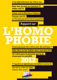 RAPPORT SUR L'HOMOPHOBIE 2012