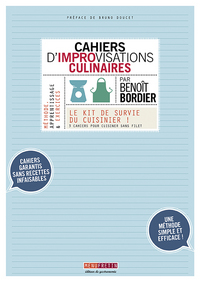 CAHIERS D'IMPROVISATIONS CULINAIRES