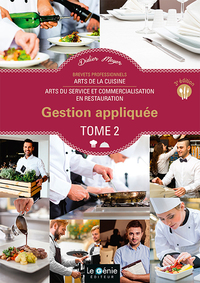 Gestion appliquée - Tome 2 - BP Arts de la cuisine, ASCR, Pochette de l'élève