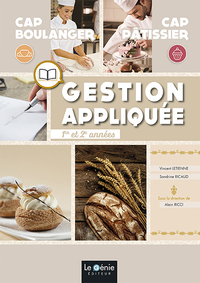 Gestion appliquée CAP Boulanger, Pâtissier, Pochette de l'élève