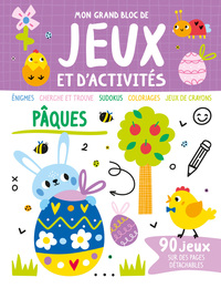 MON GRAND BLOC DE JEUX ET D'ACTIVITES - PAQUES