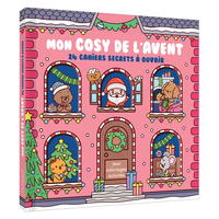 Mon noël cosy - 24 cahiers secrets à ouvrir - activités, jeux, coloriages