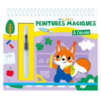 Peinture magique À l'école ne
