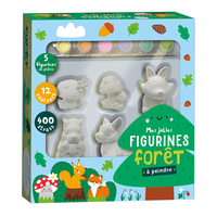 Peindre et décorer - mes jolies figurines forêt