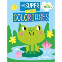 Mon super livre de coloriages - grenouille
