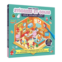 Mon atelier stickers et colos - jolis voyages cosy