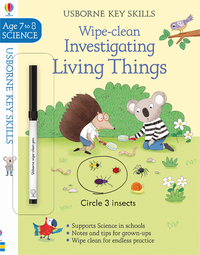 WIPE-CLEAN INVESTIGATING LIVING THINGS 7-8 - KEY SKILLS