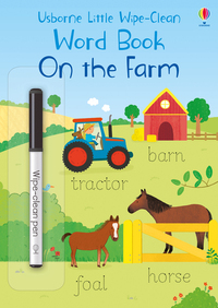 On the Farm - Little Wipe-Clean Word Books