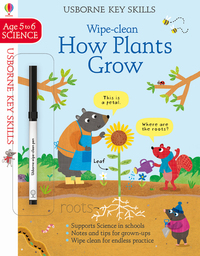 Wipe-Clean How Plants Grow 5-6 - Key Skills