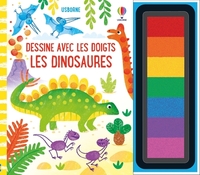 Les dinosaures - Dessine avec les doigts - Dès 4 ans