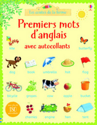 Premiers mots d'anglais avec autocollants - Les contes de la ferme