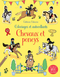 chevaux et poneys - Coloriages et autocollants