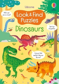 LOOK & FIND PUZZLES DINOSAURS