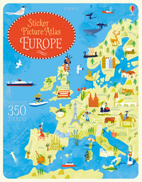 Sticker Picture Atlas of Europe