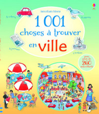 1 001 choses à trouver en ville - avec autocollants