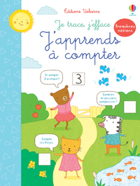 Je trace, j'efface - J'apprends à compter - Premières notions