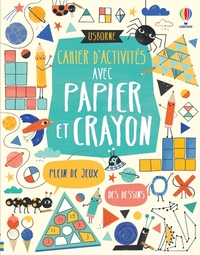 CAHIER D'ACTIVITES AVEC PAPIER ET CRAYON