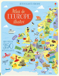 Atlas de l'Europe illustré - Autocollants Usborne