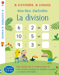 LA DIVISION - MES ACTIVITES EFFACABLES - JE M'ENTRAINE, JE M'AMUSE