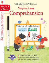 KEY SKILLS WIPE-CLEAN - COMPREHENSION - AGE TO 5-6