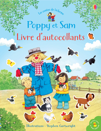 POPPY ET SAM - LIVRE D'AUTOCOLLANTS