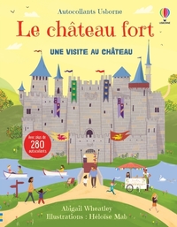 Le château fort - Autocollants Usborne