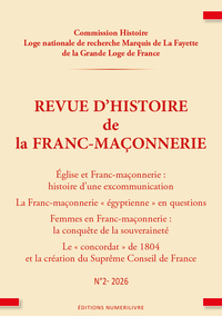 REVUE D'HISTOIRE DE LA FRANC-MAÇONNERIE - N°2