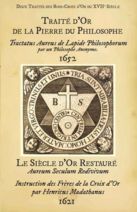 DEUX TRAITES D'ALCHIMIE DES ROSE-CROIX D OR DU XVIIE SIECLE