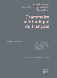 GRAMMAIRE METHODIQUE DU FRANCAIS (6ED).