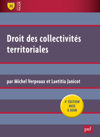 droits des collectivites territoriales - 4eme ed