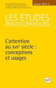 études philosophiques 2017, n° 1