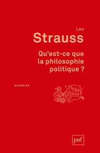 QU'EST-CE QUE LA PHILOSOPHIE POLITIQUE ?