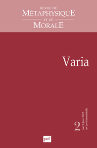 RMM 2017, n° 2