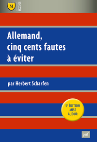 Allemand, cinq cents fautes à éviter