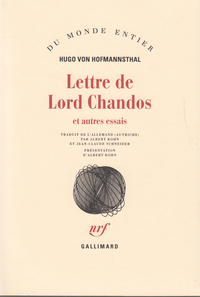 Lettre de Lord Chandos et autres essais