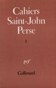 Cahiers Saint-John Perse